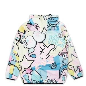 This cool nd colorful 1/4 zip hoodie , brand new nd never worn